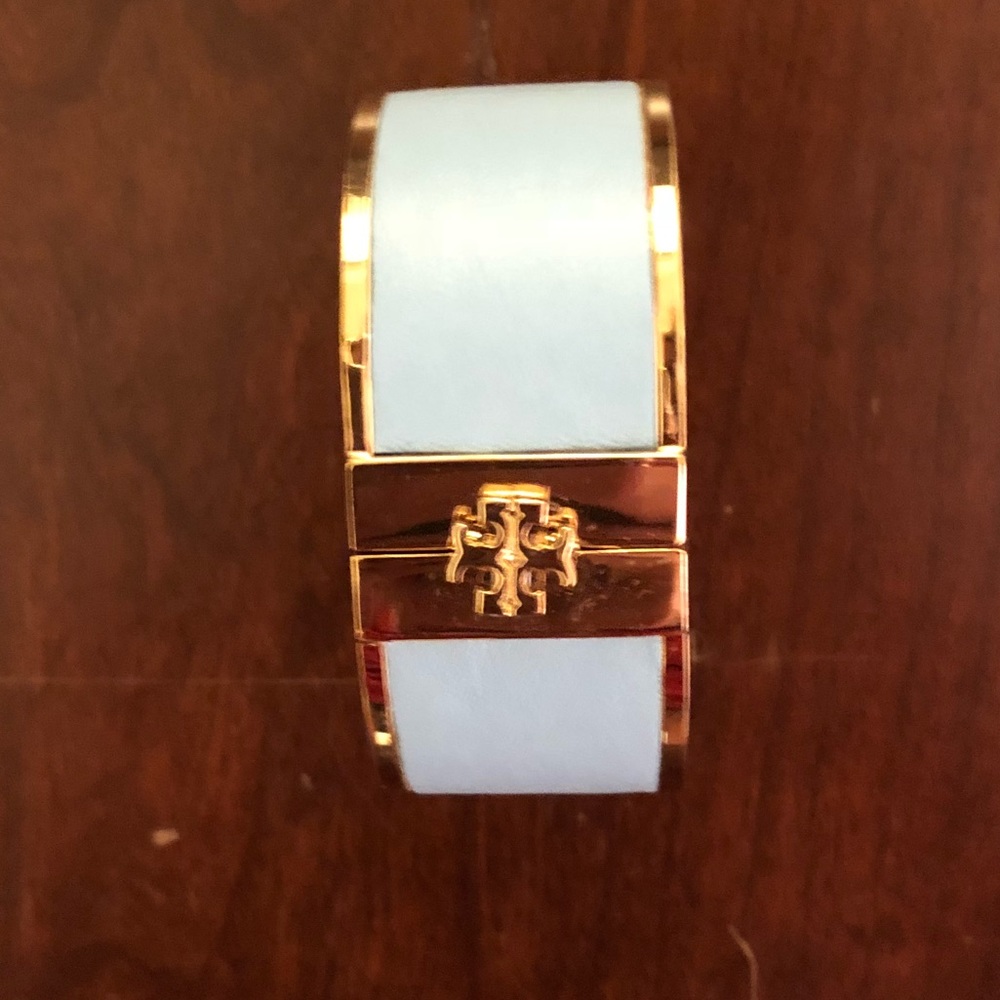 Tory Burch Raised Logo Cuff